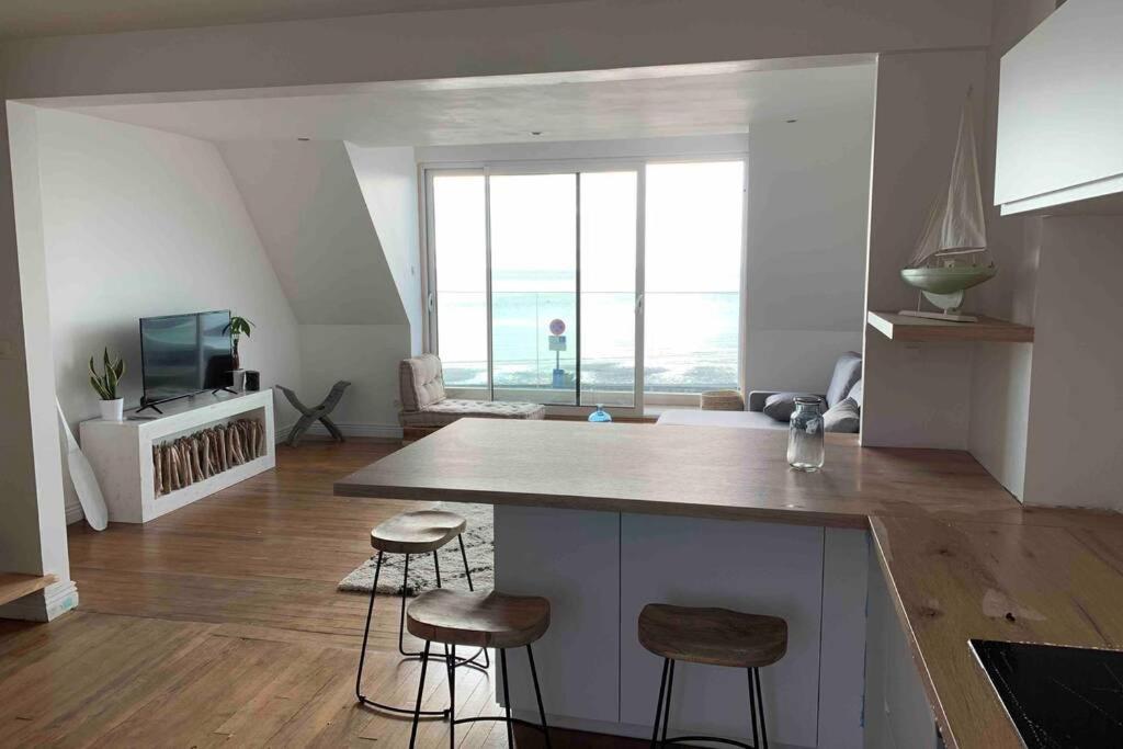 « Reve De Mer » Appartement Face Mer Le Portel Buitenkant foto